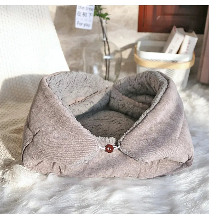 Cozy Winter Pet Bed