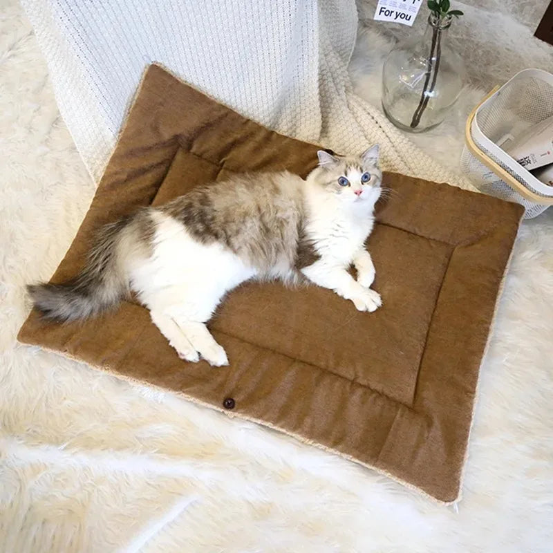 Cozy Winter Pet Bed