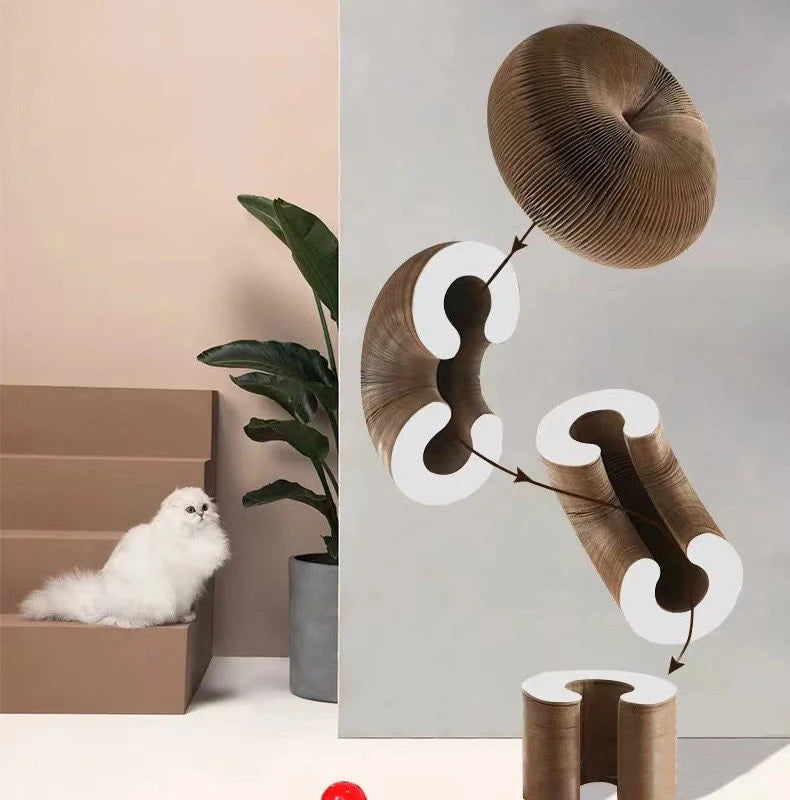 Paper Cat Scratching Board
