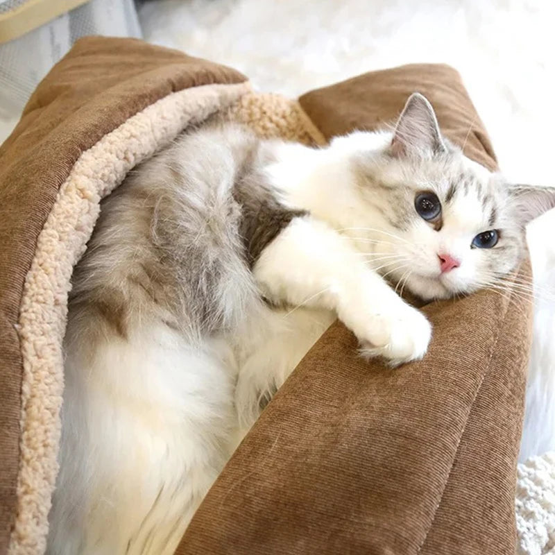 Cozy Winter Pet Bed