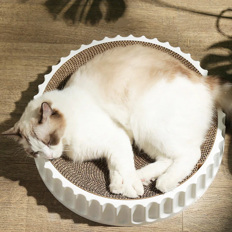 Round Cat Scratcher Pad