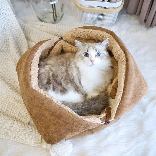 Cozy Winter Pet Bed