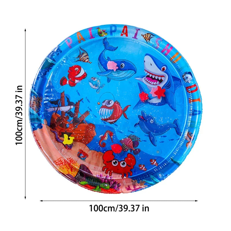 Ocean Splash Cat Mat