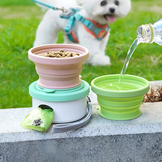 Portable Folding Pet Bowl