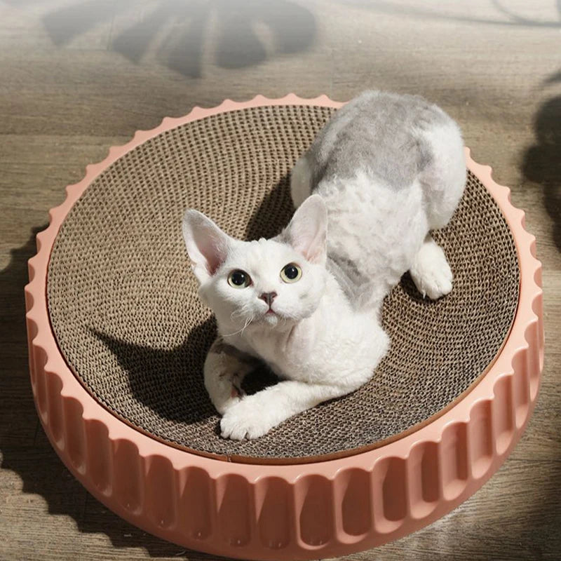 Round Cat Scratcher Pad