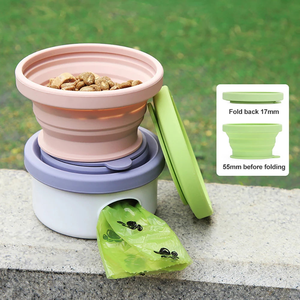 Portable Folding Pet Bowl